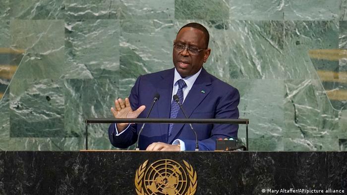 USA New York | Macky Sall | Präsident von Senegal und Leiter der Afrikanische Union