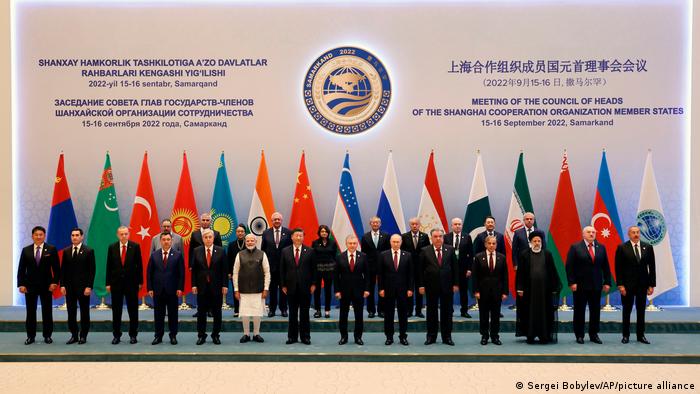 Usbekistan l Gipfeltreffen in Samarkand
